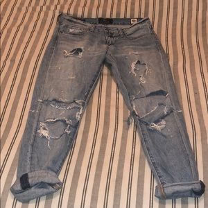 Lucky Brand distressed jeans size 2